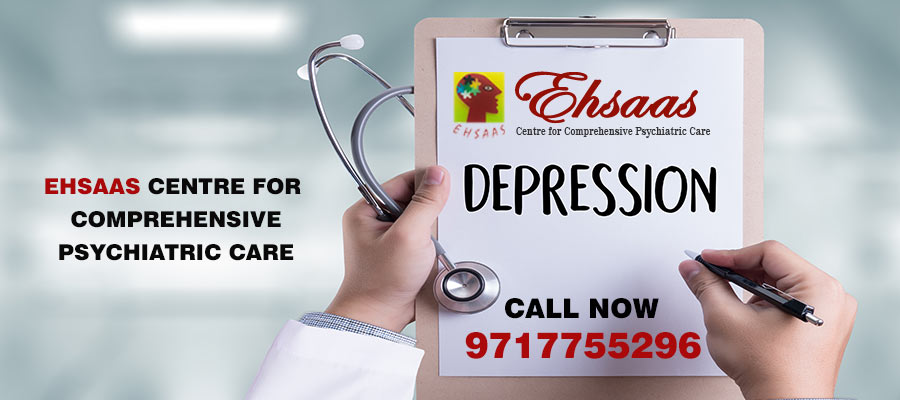 Ehsaas banner on depression treatment
