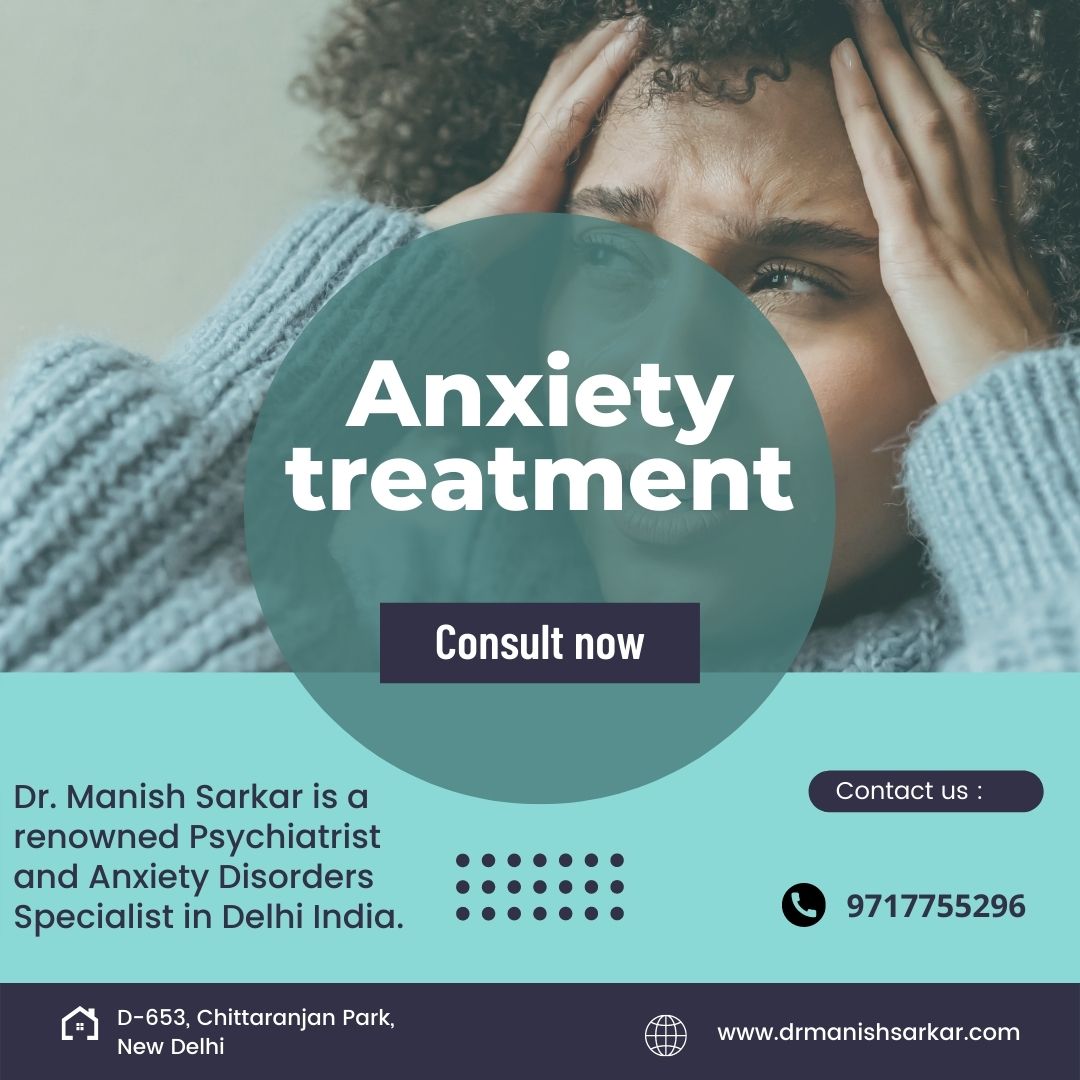 Anxiety treatment in south delhi cr park