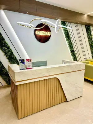 Reception desk at Ehsaas – Centre for Comprehensive Psychiatric Care