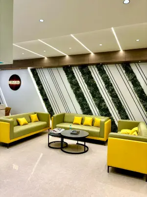 Seating in the Ehsaas waiting lounge